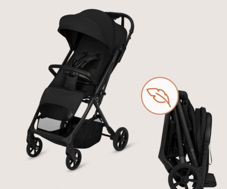 LIONELO sportinis vežimėlis TANSI, Black onyx, LO-TANSI 