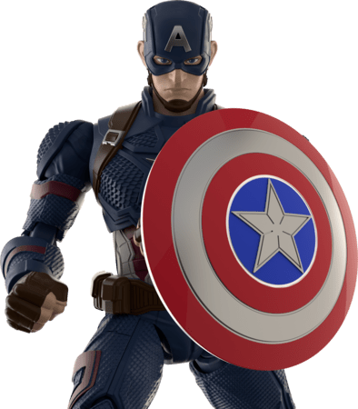 Blokees transformeris  Marvel Heros - Champion Class Captain America, 81115 