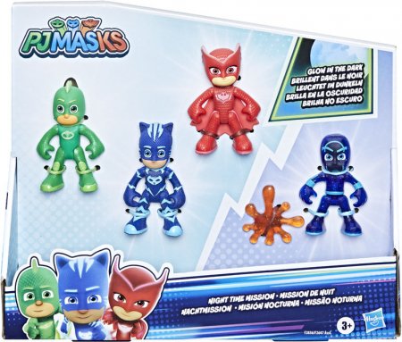 PJ MASKS figūrėlių rinkinys, 4 vnt, asort., F26475L0 F26475L0