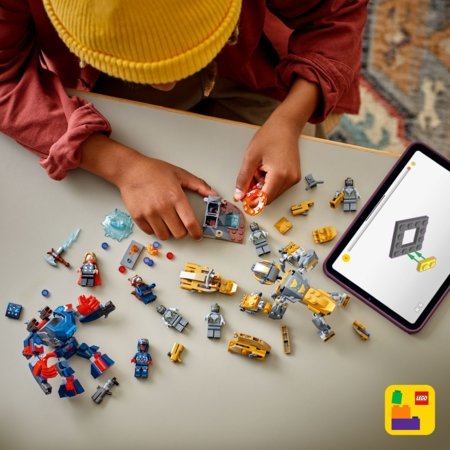 76322 LEGO® Super Heroes Marvel Keršytojai. Pabaiga Toras prieš Čitaurį 