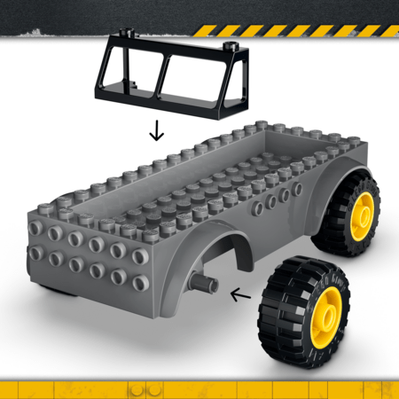 77978 LEGO® Jurassic World Jauno tiranozauro gabenimo sunkvežimis 