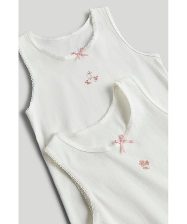 MOTHERCARE apatiniai marškinėliai 2 vnt., AV92001 cm 