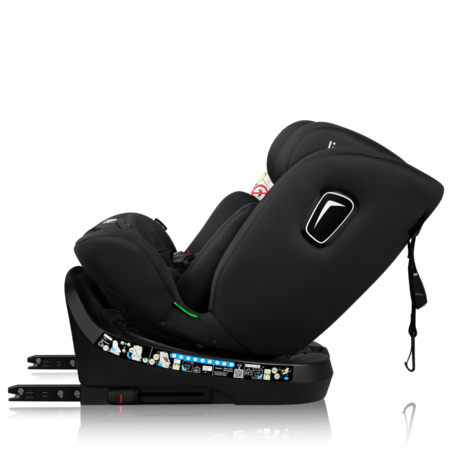 LIONELO automobilinė kėdutė BRAVE I-SIZE, Black carbon, 40-150 cm., LO-BRAVE I-SIZE 