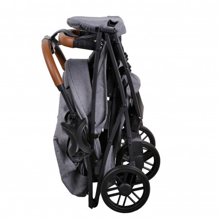 MILLI Ride vežimėlis, light grey 4752062146313