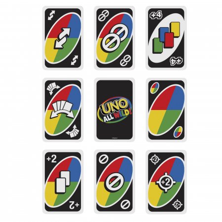 MATTEL GAMES UNO tik veiksmo kortos, HHL33 HHL33