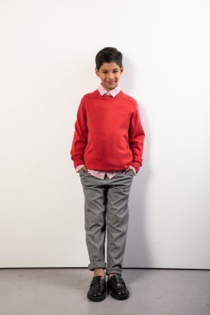 COCCODRILLO megztinis, raudonas, cm 