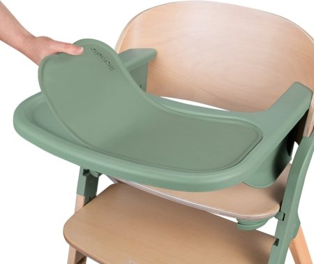 LIONELO maitinimo kėdutė MEGAN, Green wood 