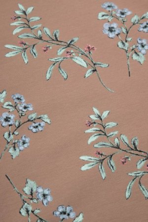 COCCODRILLO suknelė ilgomis rankovėmis WINTER GARDEN JUNIOR, rudi, ZC3144101WGJ-018-