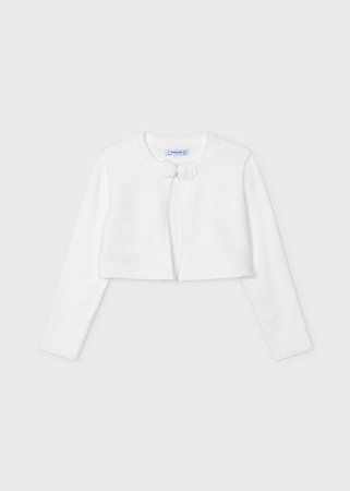 MAYORAL susegamas megztinis 6B, baltas, 321-65 