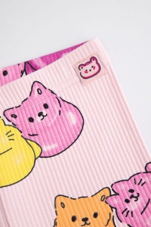 COCCODRILLO tamprės, rožinės, cm 