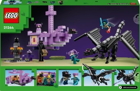 21264 LEGO® Minecraft™ Enderio drakonas ir Pabaigos laivas 