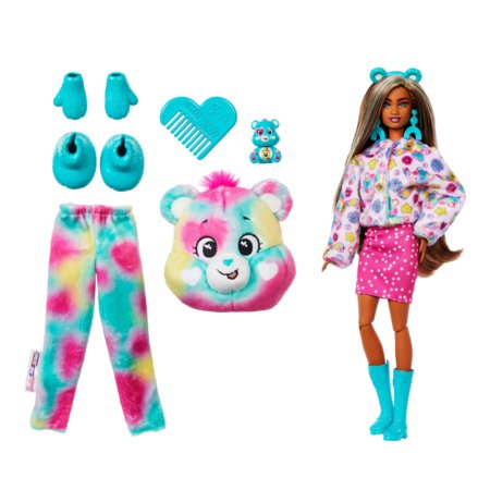 BARBIE Cutie Reveal Care Bears rinkinys – Good Vibes Bear, JFV62 