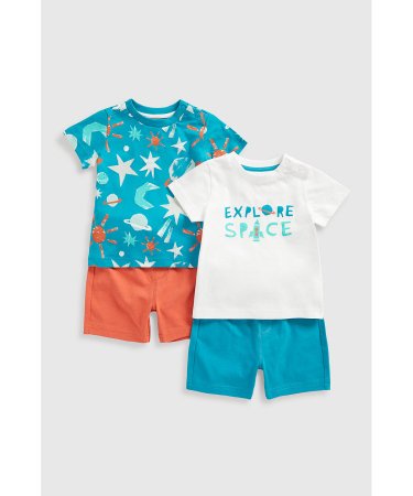 MOTHERCARE marškinėliai trumpomis rankovėmis ir šortai, HD118 