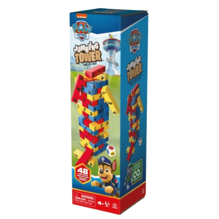 SPINMASTER GAMES žaidimas Jumbling Tower Paw Patrol, 6066828 6066828