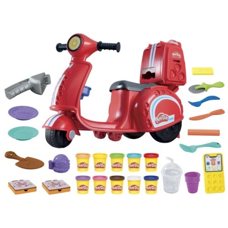 PLAY DOH rinkinys Picos pristatymo motoroleris, F88035L0 