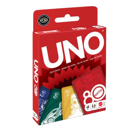 MATTEL GAMES UNO kortos Mattel 80, JGK30 