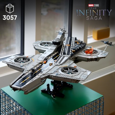 76354 LEGO® ǀ Marvel S.H.I.E.L.D. sraigtasparnis-transporteris 