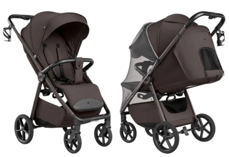 CARRELLO sportinis vežimėlis BRAVO LITE DELUXE, Supreme Brown, CRL-5529 