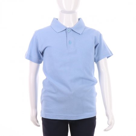 MAMAJUM polo marškinėliai trumpomis rankovėmis 10-000005, mėlynas, 122/128 cm 