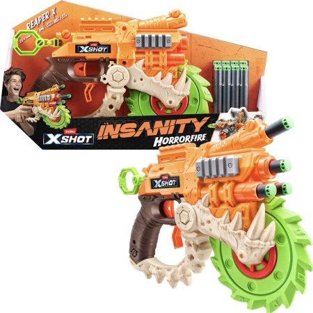 X-SHOT žaislinis šautuvas Insanity Horrorfire Reaper X,36730 
