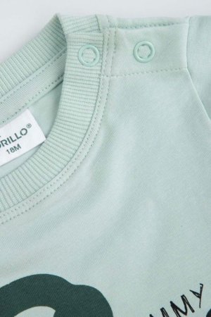 COCCODRILLO smėlinukas trumpomis rankovėmis, žalias, dydis 