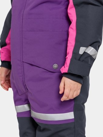 DIDRIKSONS žieminis lauko kombinezonas BJÄRVEN 3, violetinis, 505466-I12, 140 cm 