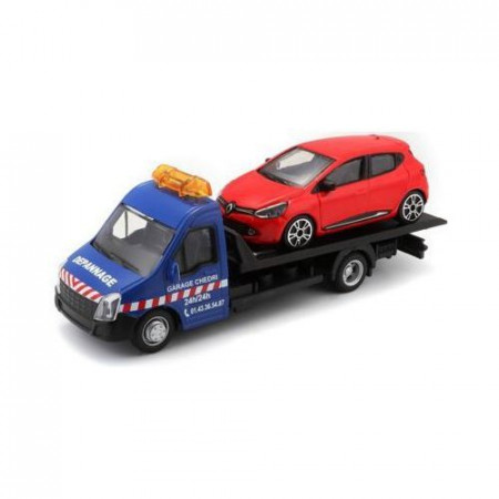 BBURAGO 1/43 Street Fire vilkikas Flatbed Transport, asort., 18-31400 18-31400