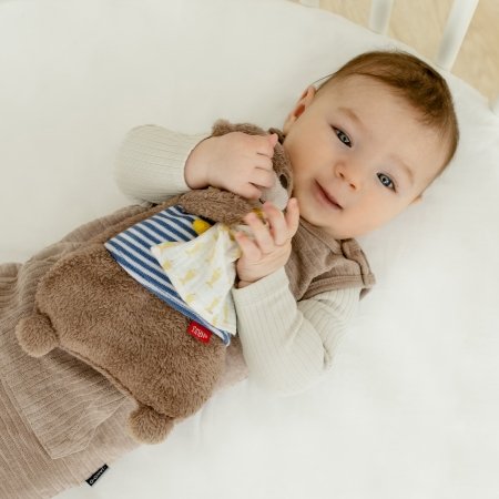 BABYFEHN Otter Theo šildomas minkštas žaislas Ūdra, 47233 