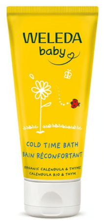 WELEDA vaikiškas vonios prausiklis su medetkomis šaltajam sezonui COLD TIME BATH, 75 ml. 