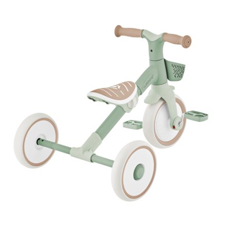GLOBBER mokomasis triratukas Learning Trike, 2in1 Plus, pistacinis, 737-109 