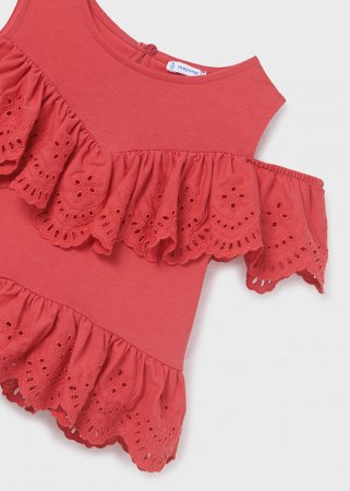 MAYORAL palaidinė be rankovių 8D, carmine red, 6195-77 6195-77