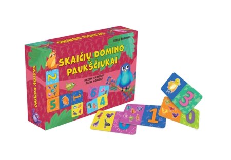 Žaidimas Skaičių domino paukščiukai, 2001 