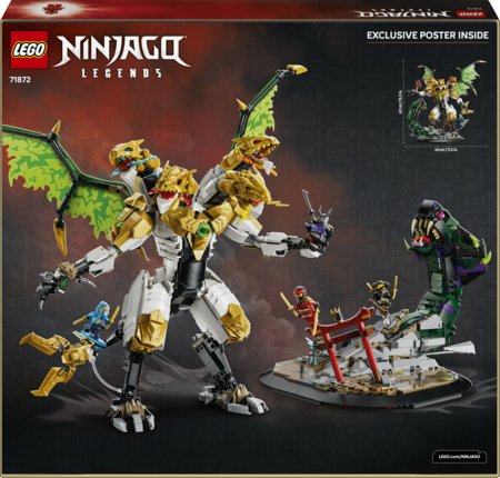 71872 LEGO® NINJAGO® Lemiama drakonų kova 