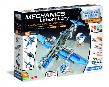 CLEMENTONI MECHANICS Konstruktorius Planes and helicopters, 75028 75028