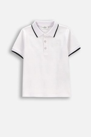 COCCODRILLO polo marškinėliai trumpomis rankovėmis, balti, dydis 