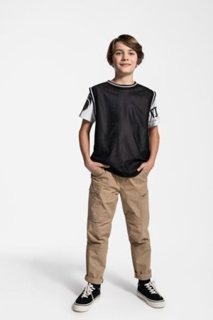 COCCODRILLO marškinėliai trumpomis rankovėmis MONOCHROME BOY JUNIOR, spalvoti, WC5143205MBJ-022-164, 164 cm 