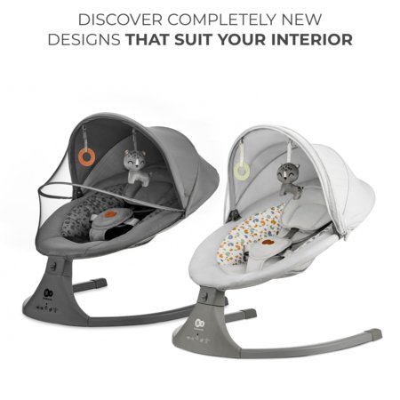 KINDERKRAFT gultukas- supynės LUMI2, light grey, KBLUMI02LGR0000 