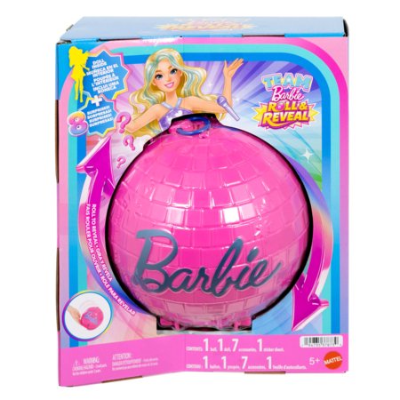 BARBIE ROLL & REVEAL pop žvaigždės staigmenų rinkinys, JMK19 