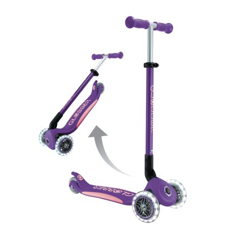 GLOBBER paspirtukas Elite Lights, violetinis, 439-603-3 