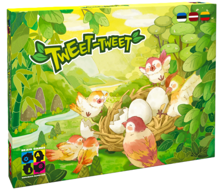 BRAIN GAMES stalo žaidimas Tweet-Tweet LT/LV/EE, BRG#TWEET 