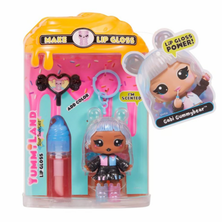 YUMMILAND lūpų blizgis su figūrėle - pasidaryk pats, asort., 545767 
