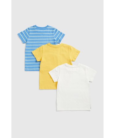 MOTHERCARE marškinėliai trumpomis rankovėmis, 3vnt., HD059 
