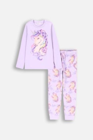 COCCODRILLO pižama PYJAMAS, violetinė, ZC4448117PJS-016-164, 164/170 cm