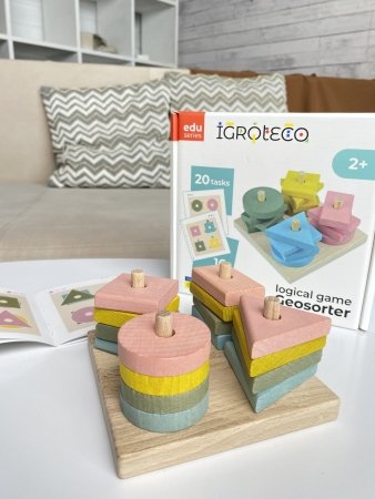 IGROTECO žaidimas mokausi geometrines formas, IG0729 