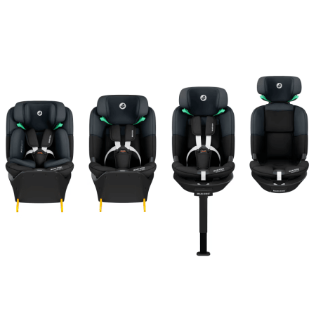 MAXI COSI automobilinė kėdutė EMERALD 360 S, 0-12 m., Tonal Black, 8620104110 