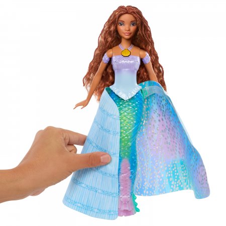 DISNEY LITTLE MERMAID transformuojama lėlė Arielė, HLX13 HLX13