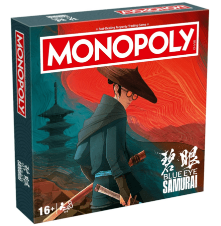 MONOPOLY stalo žaidimas Blue Eye Samurai, EN, WM05303-EN1-6 