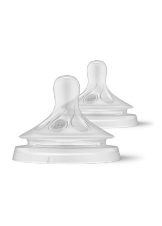Philips Avent maitinimo buteliuko silikoninis žindukas tirštam maistui Natural Response,  6 mėn+, 2 vnt., SCY966/02 