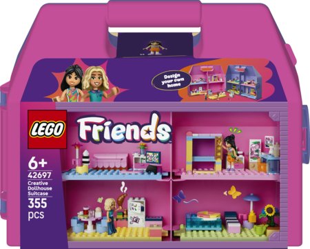 42697 LEGO® Friends Kūrybiškas lėlių namų lagaminėlis 