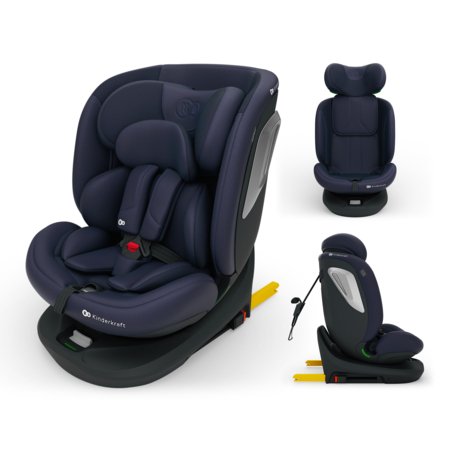 KINDERKRAFT automobilinė kėdutė I-GROW 2 PLUS, 40-150 cm., Navy, KCIGRO02NAVPL00 
